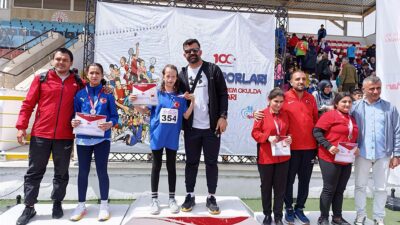 Karaman’da düzenlenen Okul Sporları Özel Sporcular Atletizm Türkiye Şampiyonası’nda Afyonkarahisar’ı