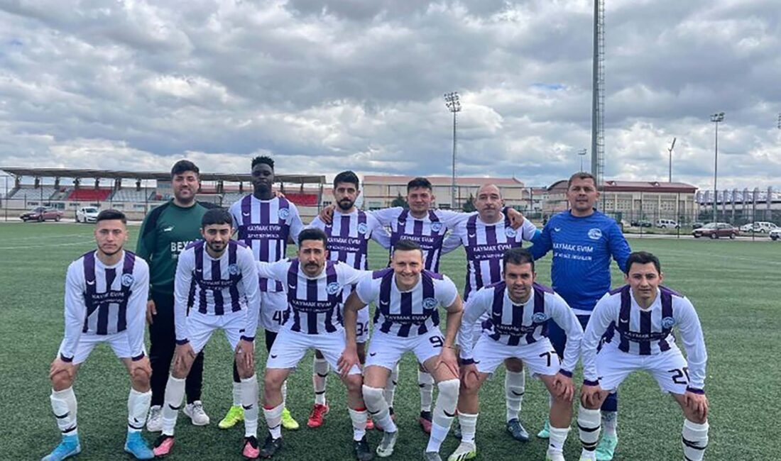 Afyonkarahisar 2. Amatör C Grubu’nda mücadele eden Beyyazı Belediyespor, 5.