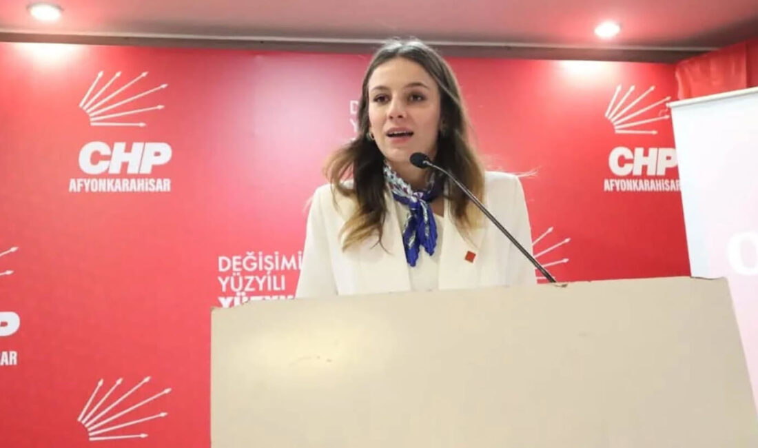 CHP Afyonkarahisar Merkez İlçe Başkanı Büşra Dişçioğlu Çetinöz, “Gençlerin gelecek
