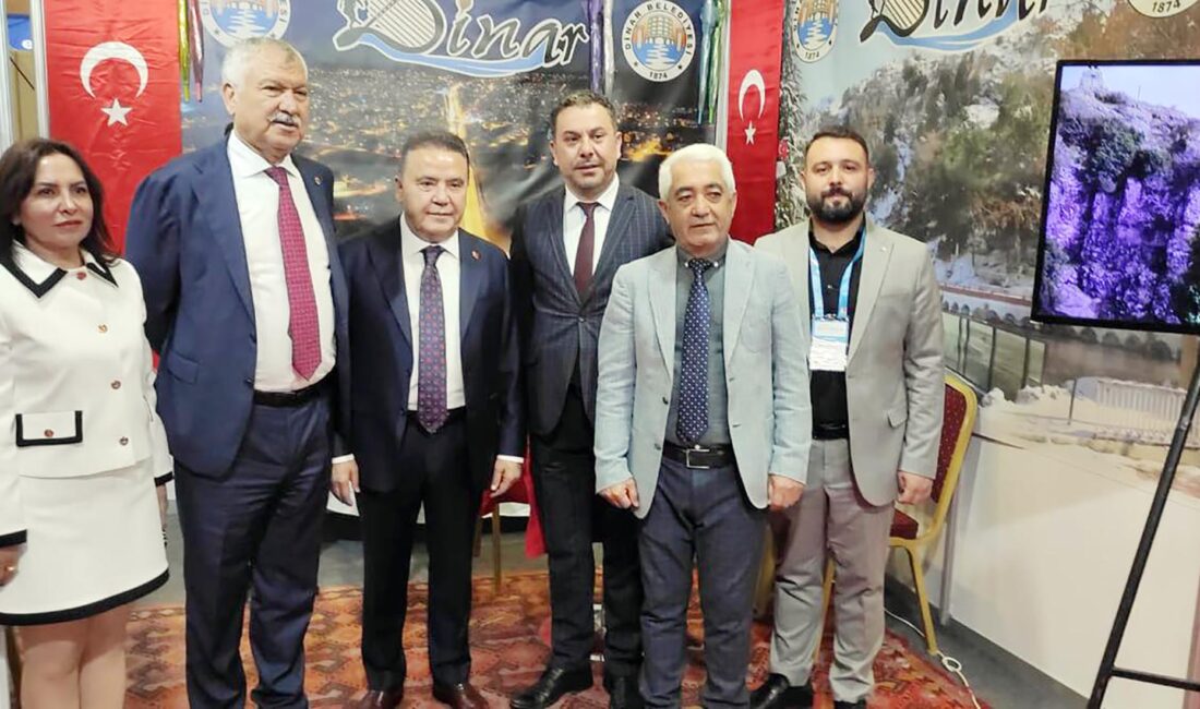 Dinar Belediyesi, 10. City Expo-Antalya Şehircilik ve Teknolojileri Fuarı’na katıldı.