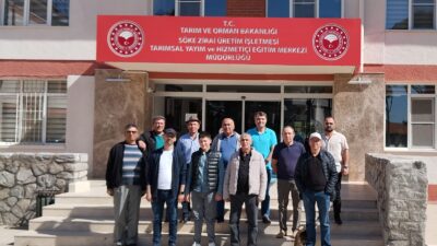 Afyonkarahisar İl Tarım ve Orman Müdürlüğü tarafından, çiftçilerin bilgi ve