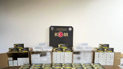 Afyonkarahisar Emniyet Müdürlüğü ekiplerince Sandıklı ilçesinde bir iş yerinde yapılan