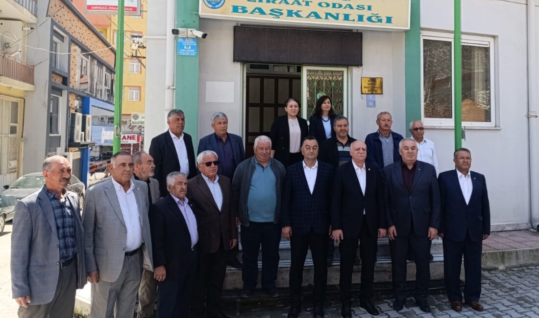 Türkiye Ziraat Odaları Birliği Genel Başkanı Şemsi Bayraktar Emirdağ Ziraat