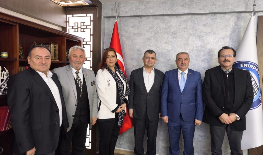 Emirdağlı gurbetçilere ilişkin yürütülen çalışmalar konuşuldu Avrupa Birliği Türkleri Kültür ve Dayanışma Platformu Başkanı Sebahattin Tetik,
