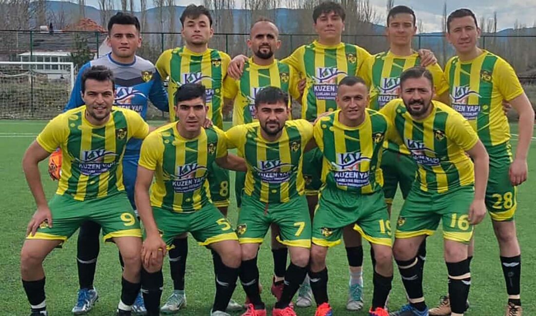 Afyonkarahisar 2. Amatör Lig B Grubu’nda 20 Nisan Pazar günü