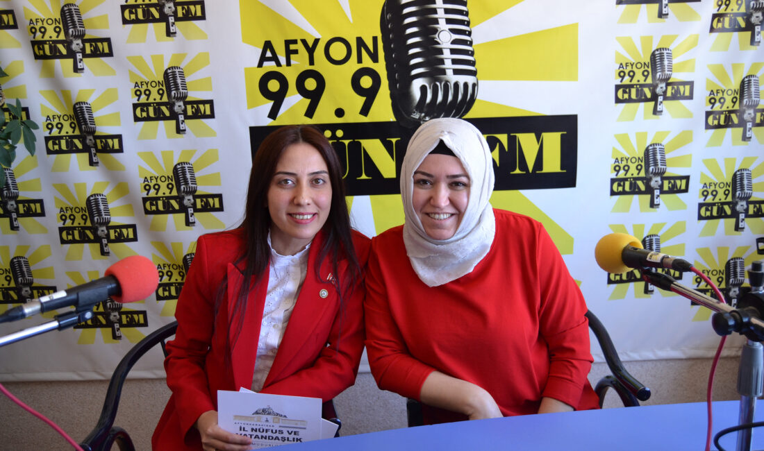 İl Nüfus ve Vatandaşlık Müdürlüğünde görevli memur Hanife Çiçek, “İl