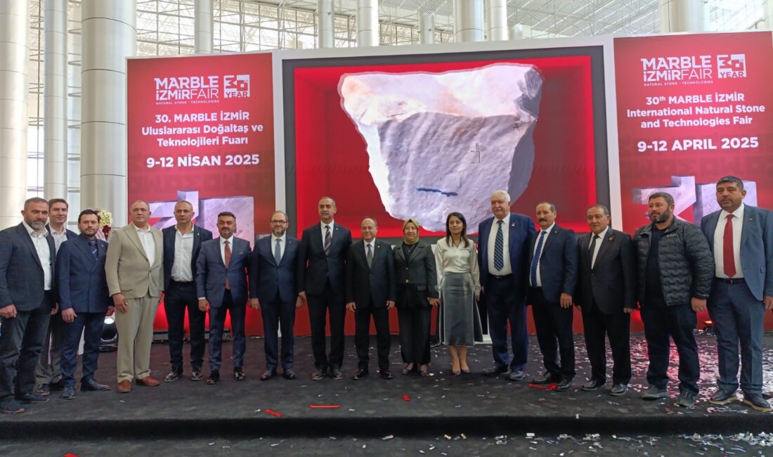 Doğaltaş sektörünün organizasyonlarından biri olan 30. Marble İzmir Uluslararası Doğaltaş