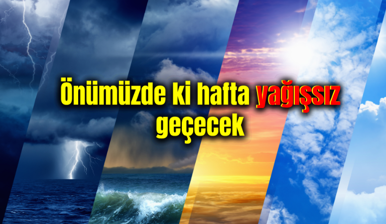 Afyonkarahisar genelinde öğleden sonra yağmur şeklinde başlayacak yağışların akşam saatlerine