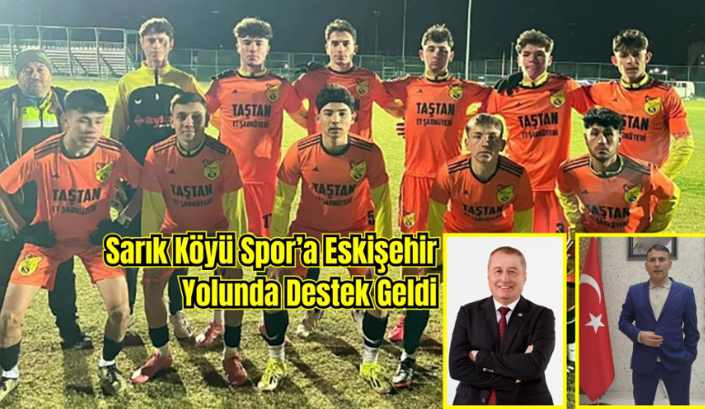 Afyonkarahisar U-18 Ligi'ni şampiyon olarak tamamlayan Sarık Köyü Spor’un Afyonşehir'de