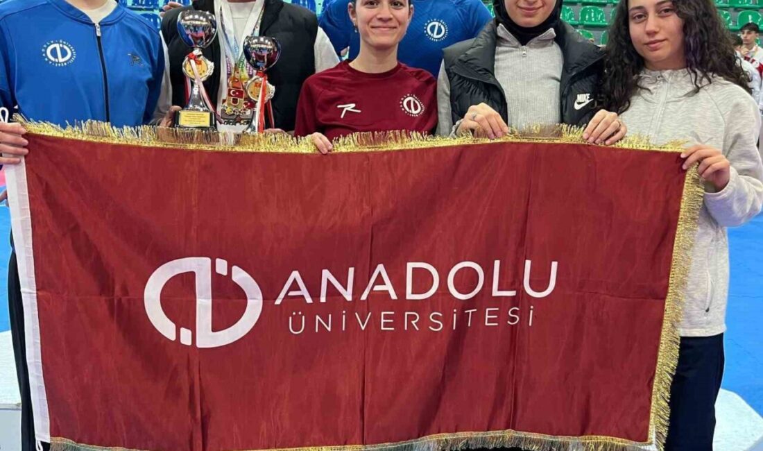 Türkiye Üniversite Sporları Federasyonu (TÜSF) tarafından düzenlenen müsabakalarda Anadolu Üniversitesi
