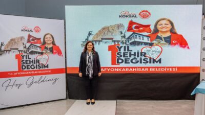 Belediye Başkanı Burcu Köksal, yıllık değerlendirme toplantısında, Afyon’da yürütülen sportif