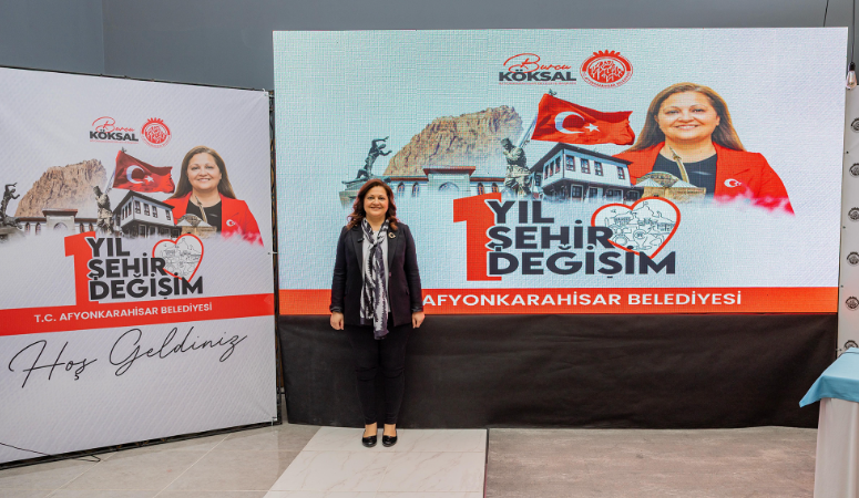 Belediye Başkanı Burcu Köksal, yıllık değerlendirme toplantısında, Afyon’da yürütülen sportif