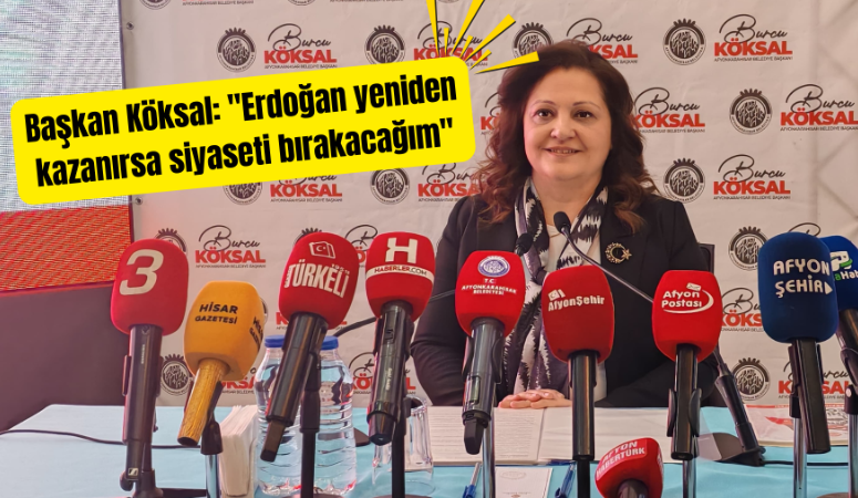 Afyonkarahisar Belediye Başkanı Burcu Köksal, bir yıllık görev sürecine ilişkin