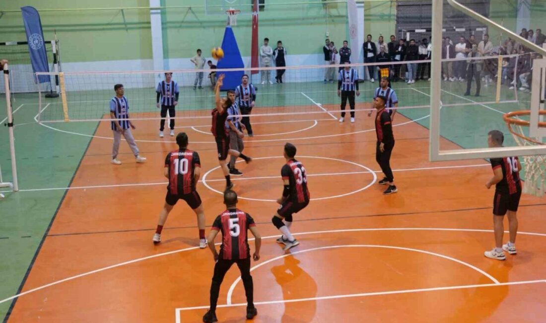 Eskişehir’in Beylikova İlçesi’nde gerçekleştirilen Kurumlar Arası Voleybol Turnuvası’nda Emircik takımı
