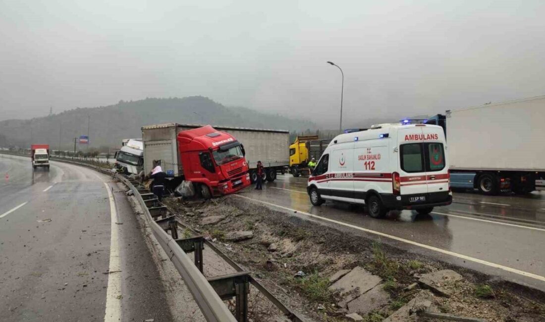 Bilecik’te iki tır çarpıştı: 1 yaralı Bilecik’te iki tırın çarpışması sonucu meydana gelen trafik kazasında 1