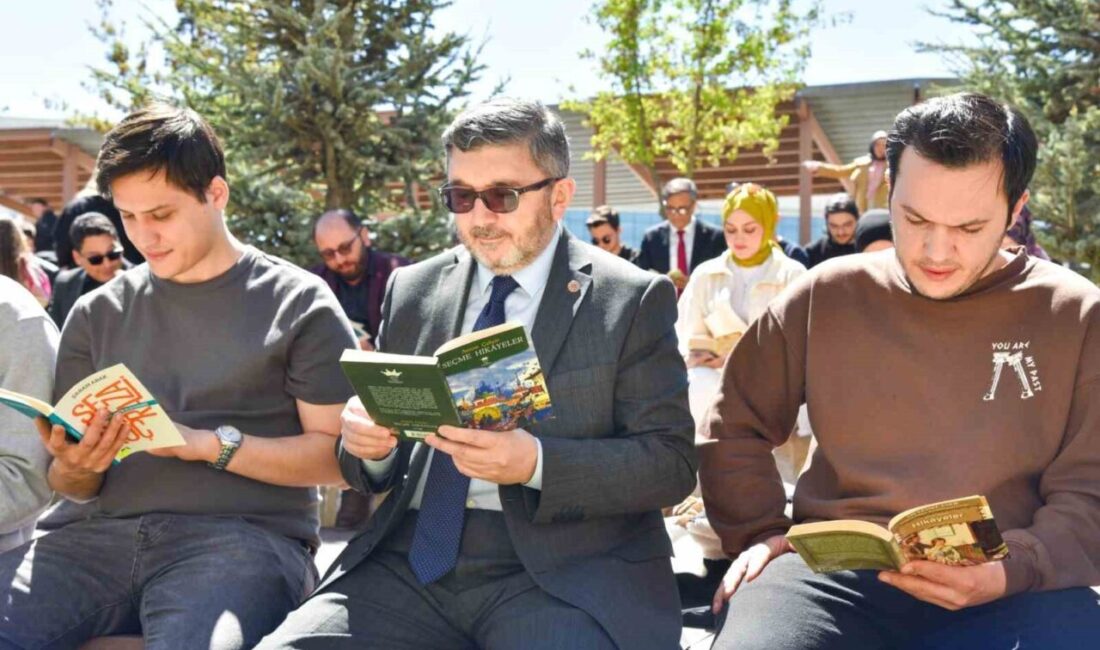 BŞEÜ’de kitap okuma etkinliği düzenlendi Bilecik Şeyh Edebali Üniversitesi (BŞEÜ) Kütüphane ve Dokümantasyon Daire Başkanlığı