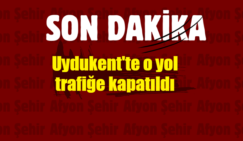 Selçuklu Mahallesi’nde bulunan Fatma Zehra Caddesi, meydana gelen göçük nedeniyle