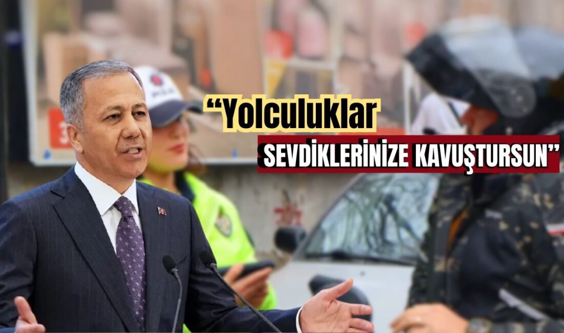 T.C. İçişleri Bakanı Ali Yerlikaya, şehir içi trafik kazalarının büyük