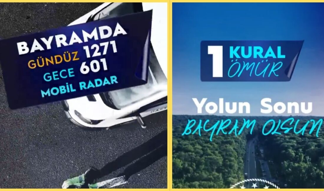 Ramazan Bayramı tatilinin başlamasıyla birlikte trafikte yaşanabilecek olumsuzluklara karşı önlemler