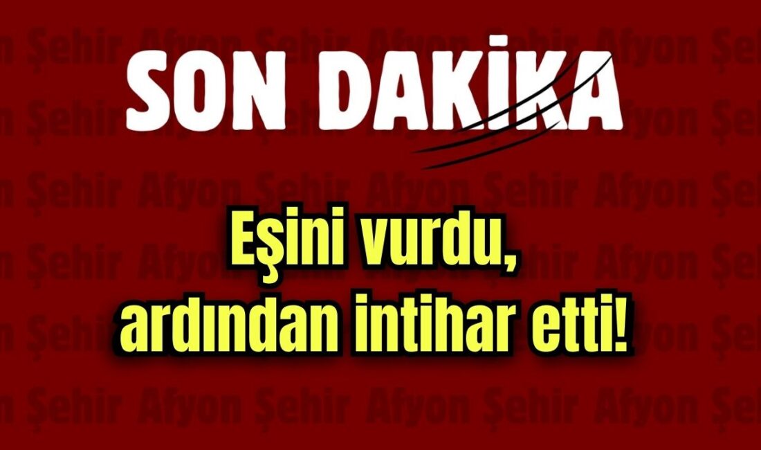 Afyonkarahisar’ın Fatih Mahallesi’nde yaşanan trajik olayda, tartışma kanlı bitti. Tartışma