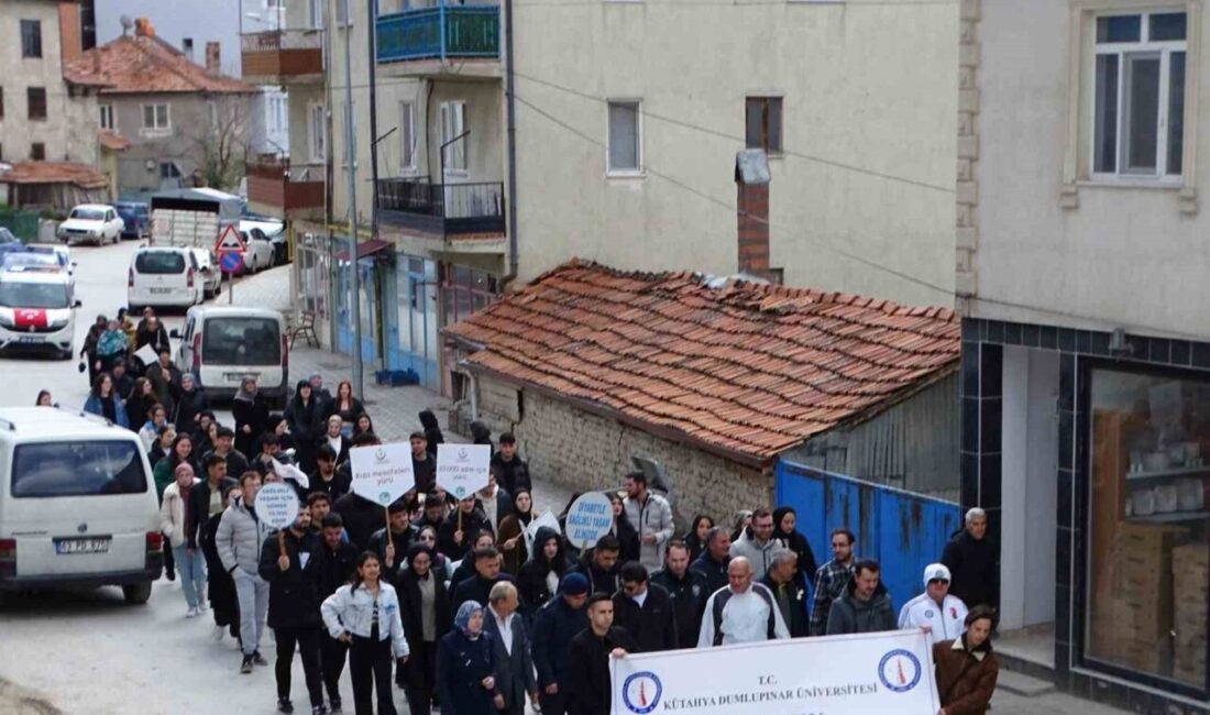 Hisarcık’ta “Sağlık İçin Hep Birlikte Yürüyoruz” etkinliği Kütahya Dumlupınar Üniversitesine bağlı Hisarcık Meslek Yüksek Okulu koordinasyonunda, Kaymakamlık