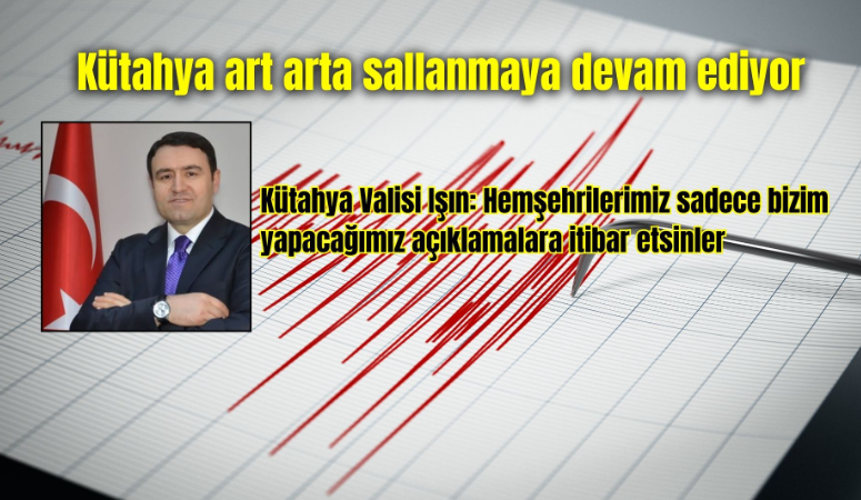 Kütahya’nın Simav ilçesinde sabah saatlerinde 4,5 büyüklüğünde deprem meydana geldi.