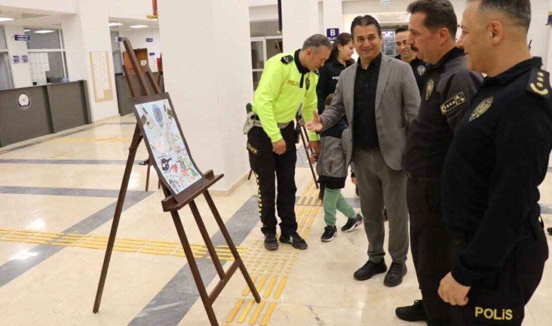 Kütahya’da Polis Haftası etkinlikleri, miniklerden anlamlı şiirler ve resimler Kütahya’da Türk Polis Teşkilatı’nın 180. kuruluş yıl dönümü, Polis Haftası