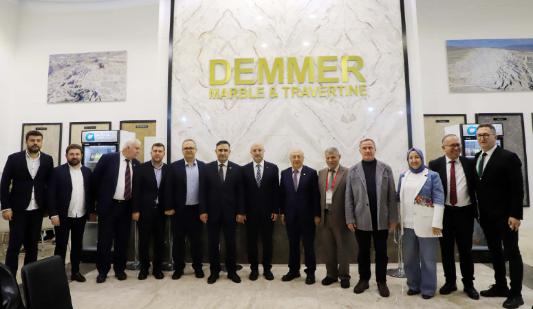Marble İzmir’e katılan Afyon merkezli kurum, kuruluş ve firmaları ziyaret
