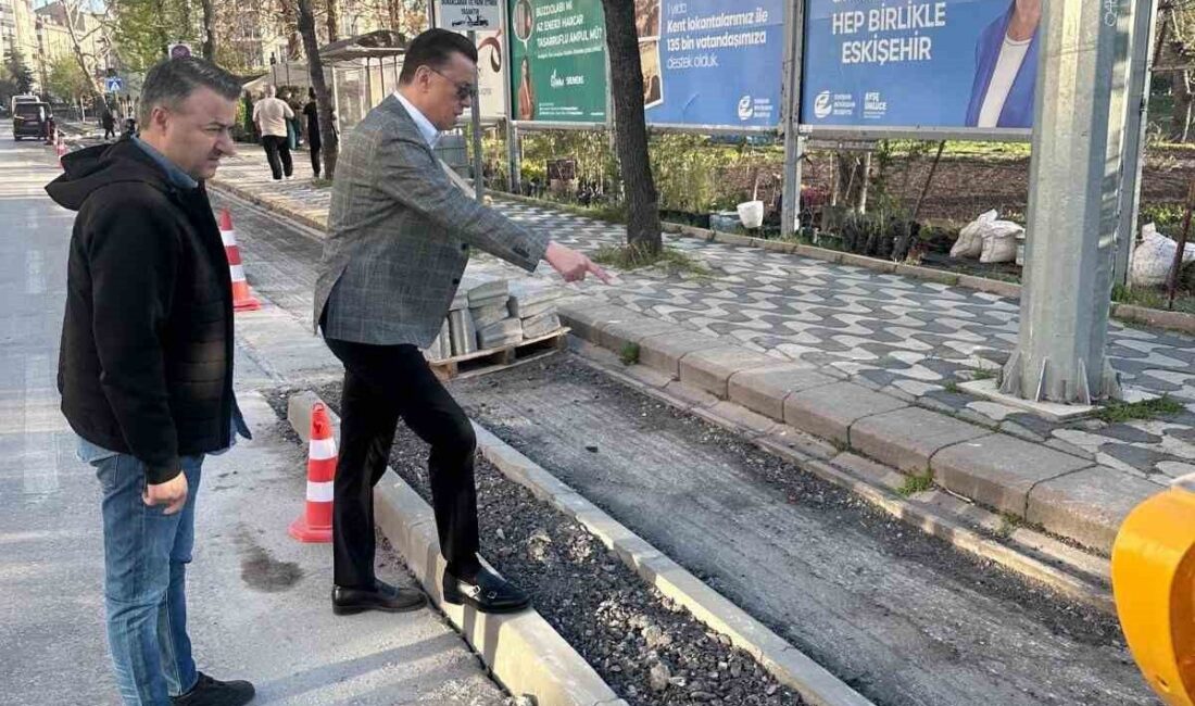 Eskişehir’de gerçekleştirilen bisiklet yolu çalışmalarıyla ilgili eleştiride bulunan AK Parti