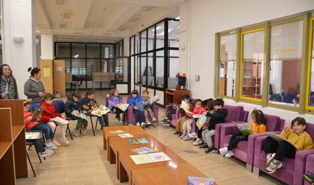 Öğrenciler Anadolu Üniversitesi Kütüphanesini ziyaret etti 61. Kütüphane Haftası kapsamında Anadolu Üniversitesi İşitme Engelli Çocuklar Eğitim,