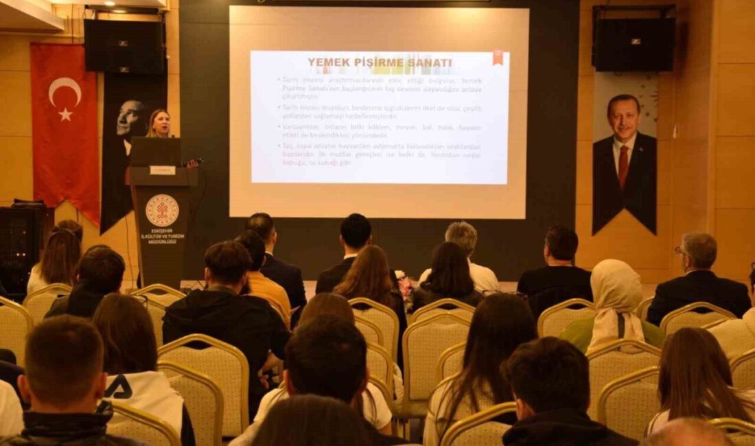’Türk Mutfağının Dünü, Bugünü, Yarını’ konulu seminer düzenlendi Eskişehir’de Anadolu Üniversitesi Öğretim Üyesi Doç. Dr. Sibel Önçel Güler’in