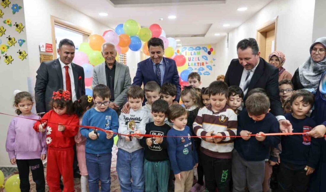 Türkiye’de bir ilk, Bilecik’te örnek proje Türkiye’de ilk kez bir cami bünyesinde hizmet veren 4-6 yaş