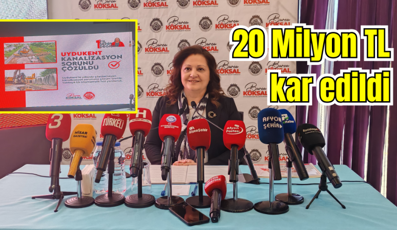 Afyonkarahisar Belediye Başkanı Burcu Köksal, Uydukent bölgesinde uzun süredir devam