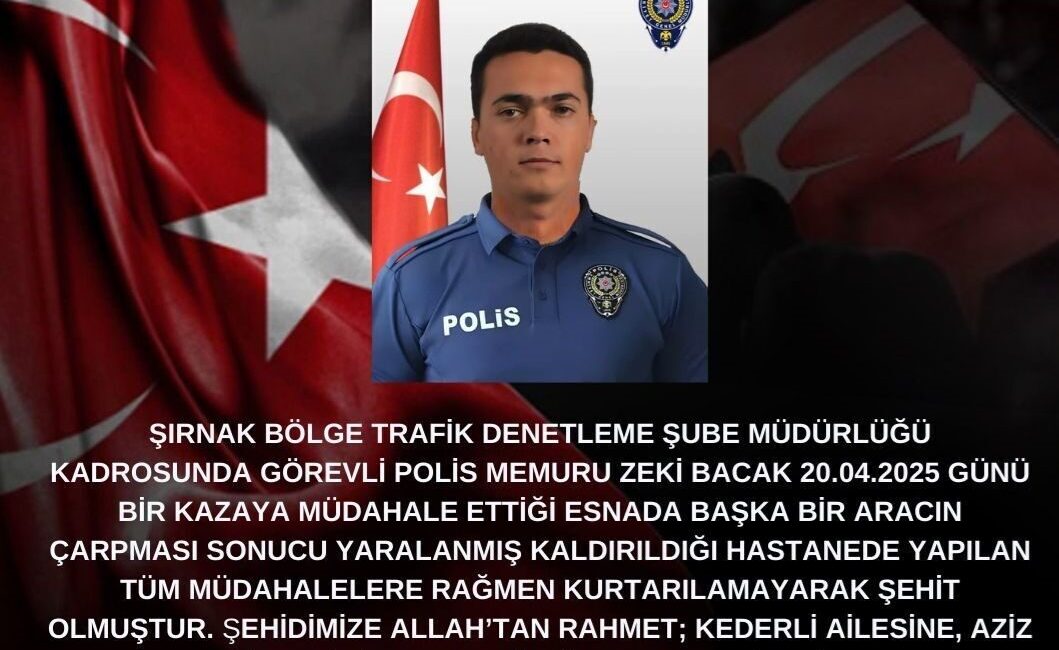 Vali Aksoy’dan şehit için taziye mesajı Eskişehir Valisi Hüseyin Aksoy, Şırnak’ta bir kazaya müdahale ettiği esnada