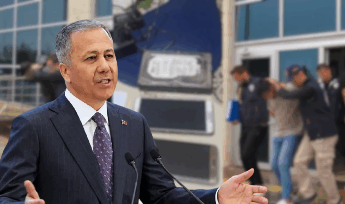 İçişleri Bakanı Ali Yerlikaya, 8 il merkezli “Yasa Dışı Bahis,