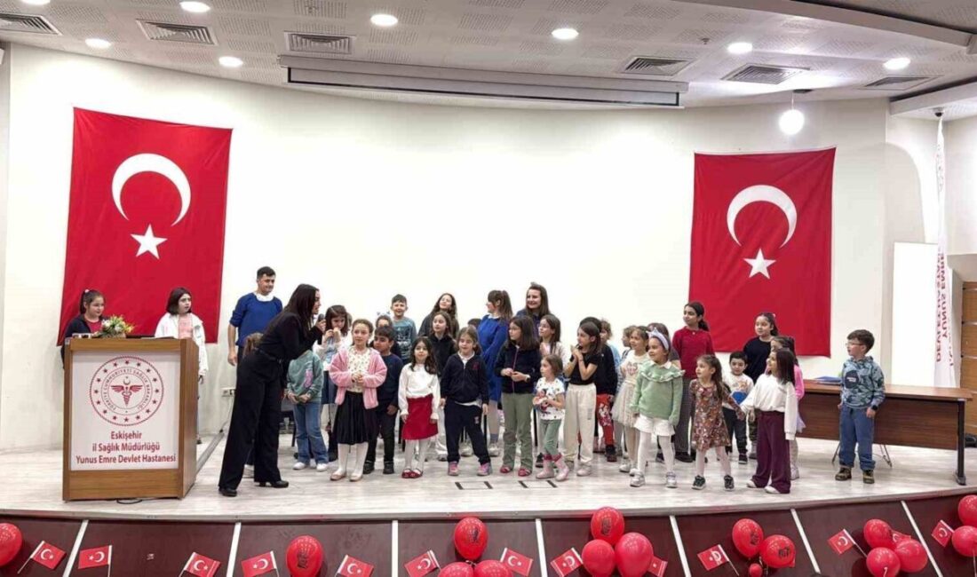 Eskişehir Yunus Emre Devlet Hastanesi’nde 23 Nisan Ulusal Egemenlik ve