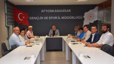 GSB İl Müdürü İsmail Hakkı Kasapoğlu başkanlığında yapılan toplantıda, yaz