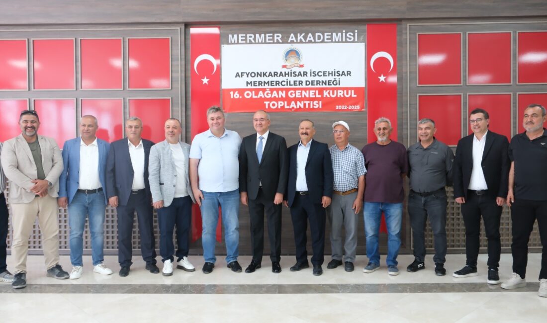 Afyonkarahisar İscehisar Mermerciler Derneği Başkanı Muharrem Çakmak geçtiğimiz günlerde yeni