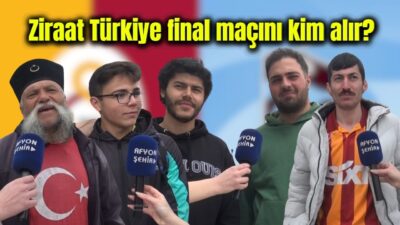 Afyonşehir Gazetesi olarak sokaklara indik, mikrofonumuzu Afyonkarahisar halkına uzattık ve