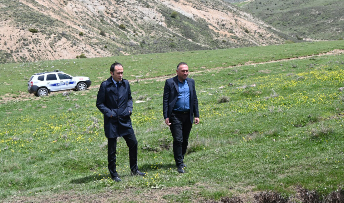 Topuz ile Kantartopu, Gökoluk Yaylası’nı yerinde inceledi Çay Kaymakamı Fatih Topuz ile Çay Belediye Başkanı Yaşar Kemal