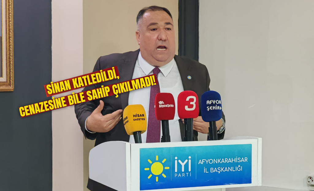 Afyonkarahisar İYİ Parti Basın Toplantısı’nda Başkan Mısırlıoğlu gündemi değerlendirmeye devam
