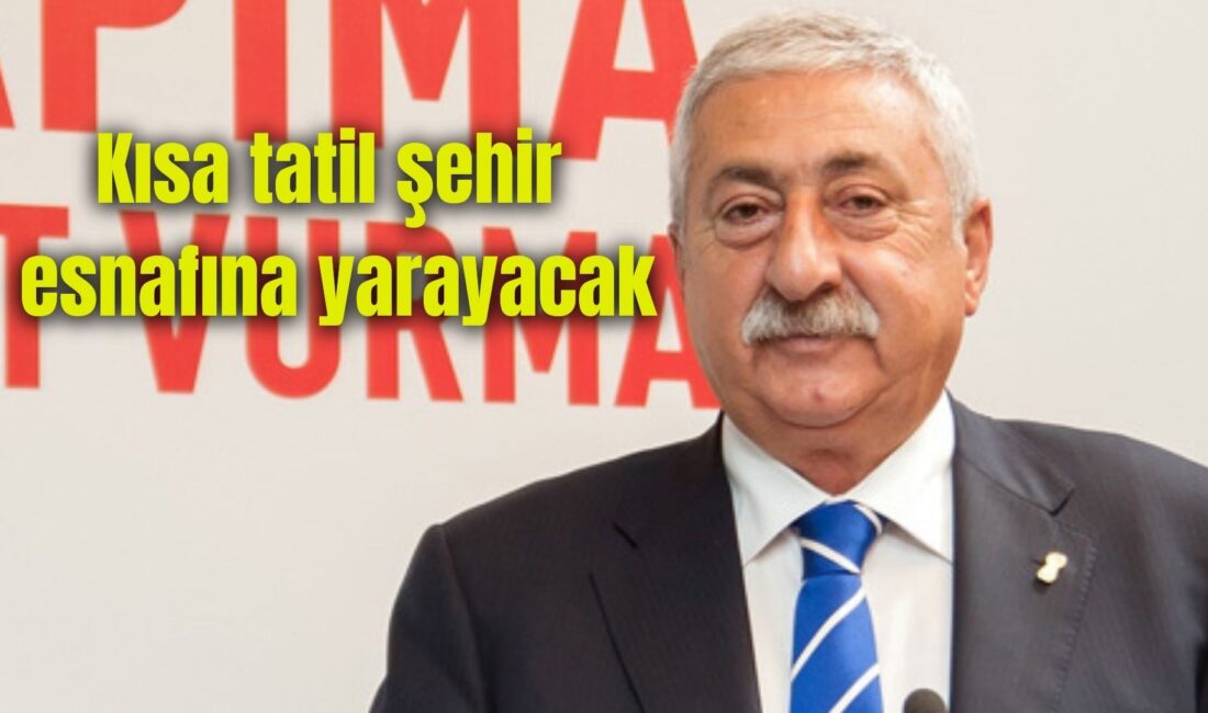 TESK Genel Başkanı Palandöken: Bayramda 300-350 Milyar TL ciro bekleniyor Türkiye Esnaf ve Sanatkarları Konfederasyonu (TESK) Genel Başkanı Bendevi Palandöken,