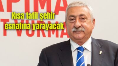 Türkiye Esnaf ve Sanatkarları Konfederasyonu (TESK) Genel Başkanı Bendevi Palandöken,