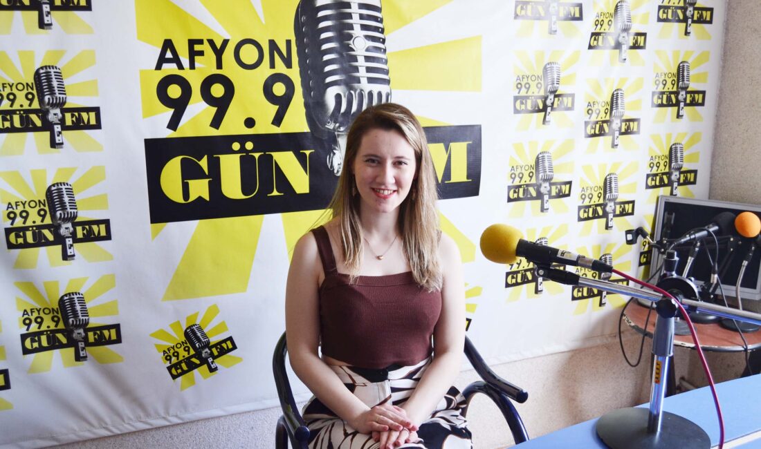 Alo Diyet Afyon Şube Yöneticisi Diyetisyen Beyza Yağcıoğlu, Gün FM’in