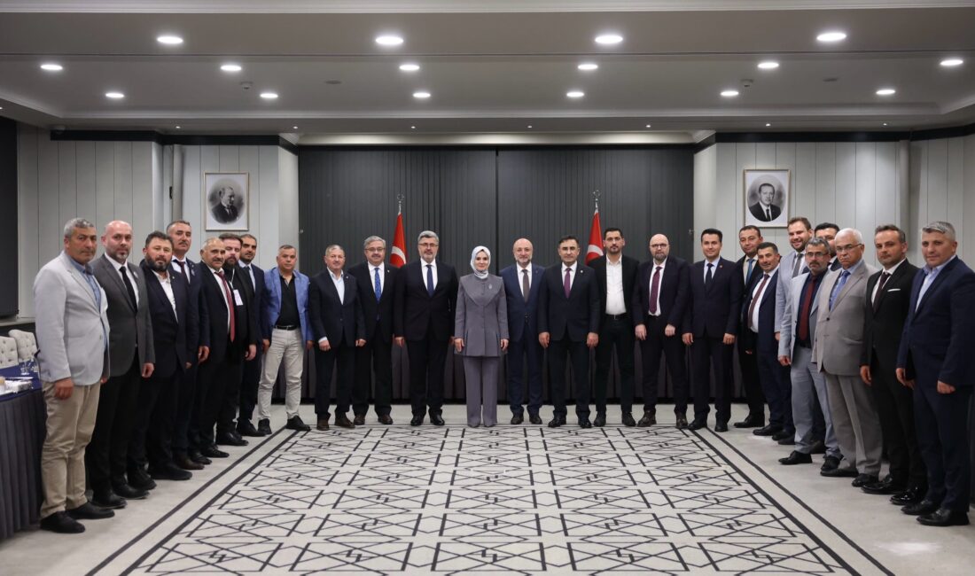 Bakan Göktaş AK Parti Afyonkarahisar teşkilatı ile bir araya geldi Aile ve Sosyal Hizmetler Bakanı Mahinur Özdemir Göktaş AK Parti