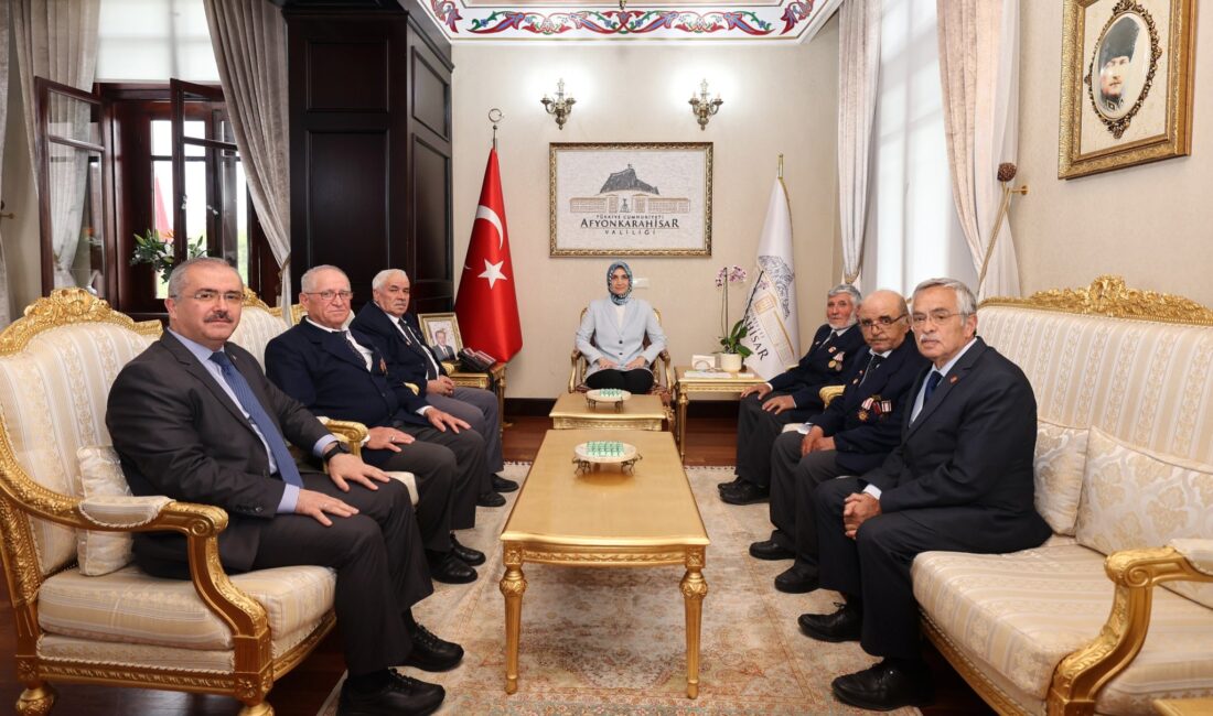 Afyonkarahisar Valisi Doç. Dr. Kübra Güran Yiğitbaşı, Türkiye Muharip Gaziler