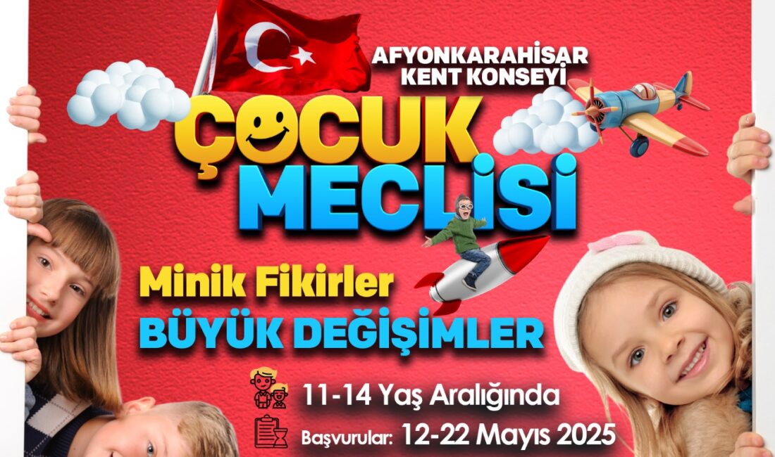 Afyonkarahisar Belediyesi, 11-14 yaş aralığındaki çocukları, kent yönetimine fikirleriyle katkı