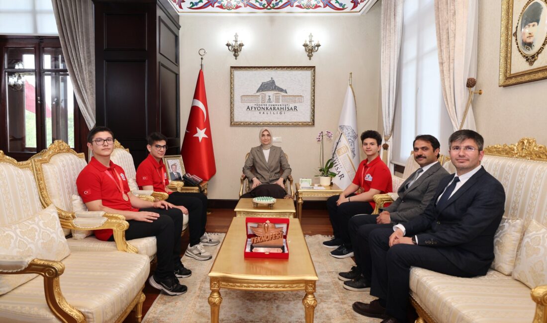Afyonkarahisar Valisi Doç. Dr. Kübra Güran Yiğitbaşı, TEKNOFEST KKTC 2025’te