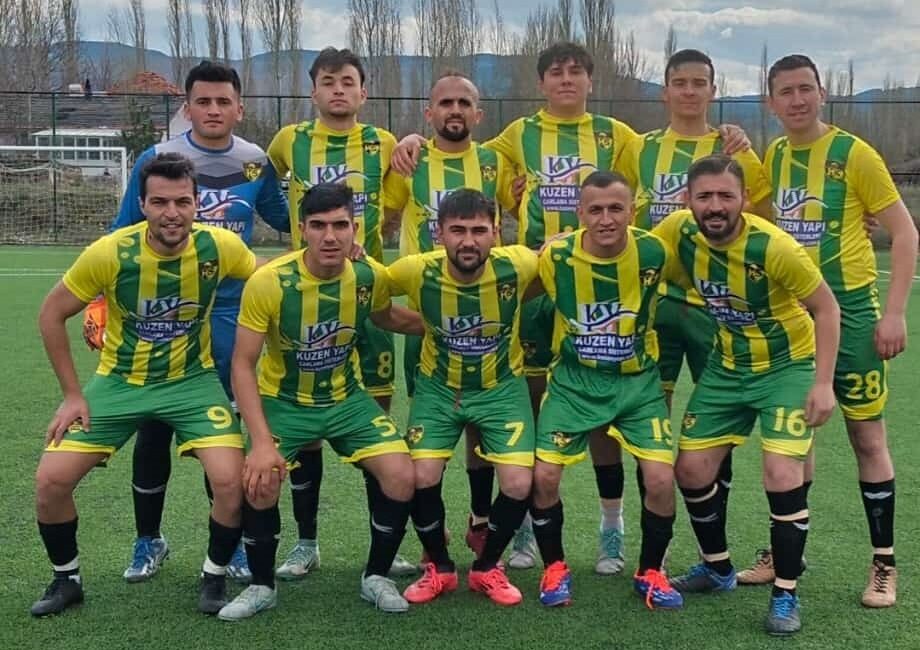 Afyon 2. Amatör Küme B Grubu’nun dokuzuncu haftasında Halımoru Gençlik