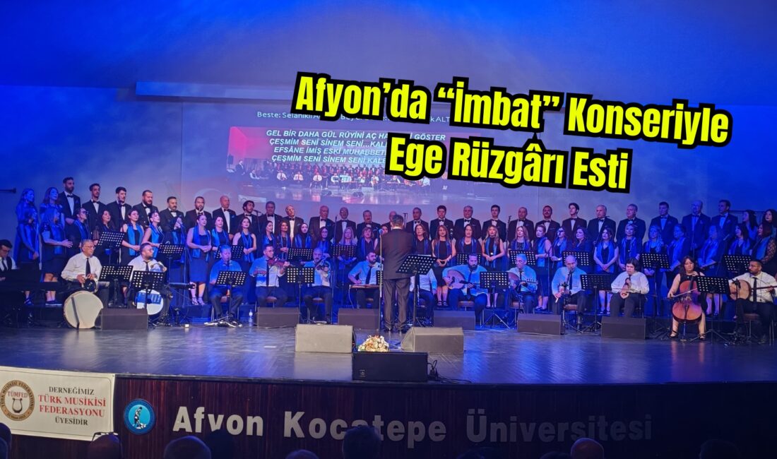 Afyon Kocatepe Üniversitesi (AKÜ) Atatürk Kongre Merkezi, sanatseverleri Ege ezgileriyle